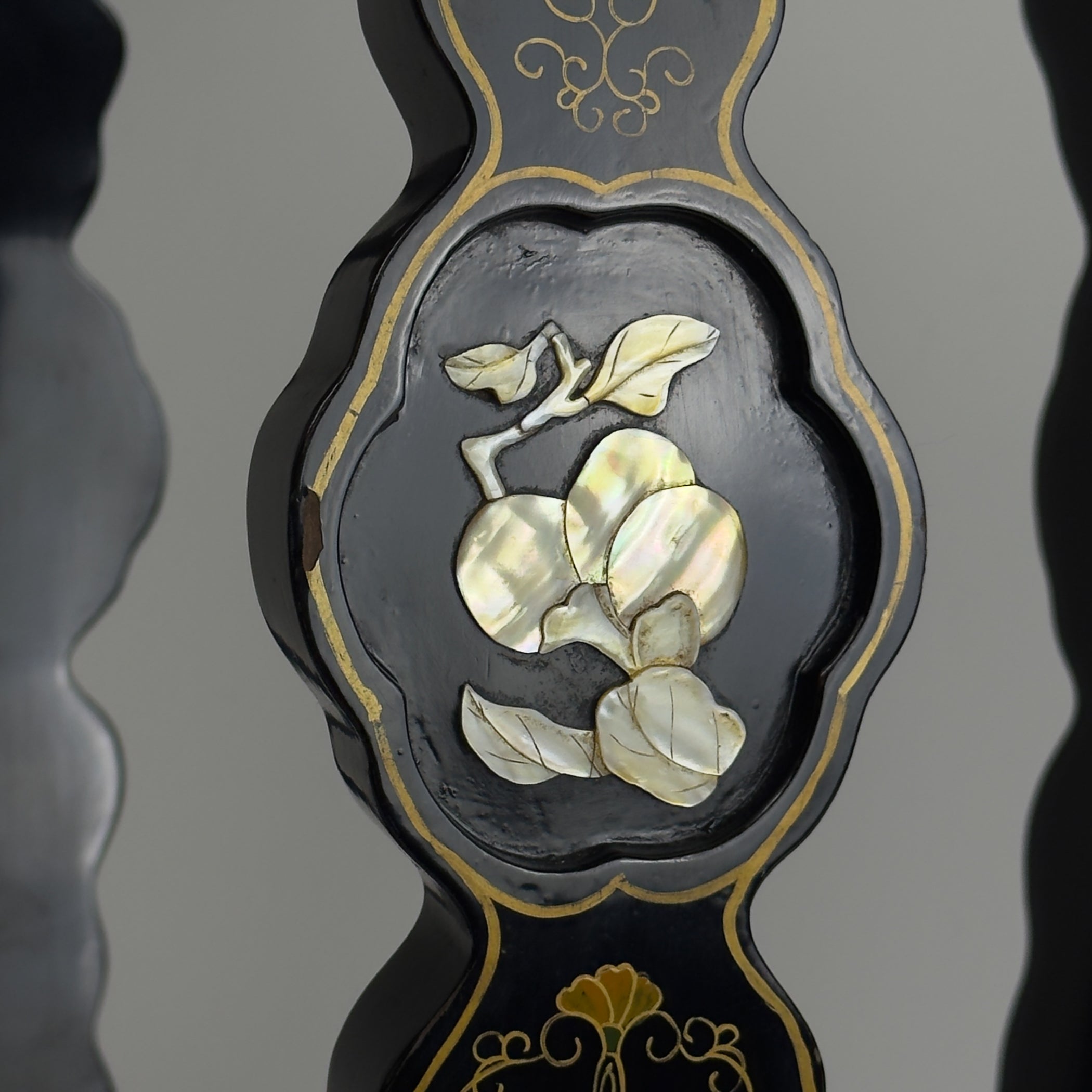 Mid-Century Italian Table, Style Chinoiserie, 1960s