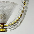 Vintage Murano chandelier by Barovier & Toso, Italy 1930s
