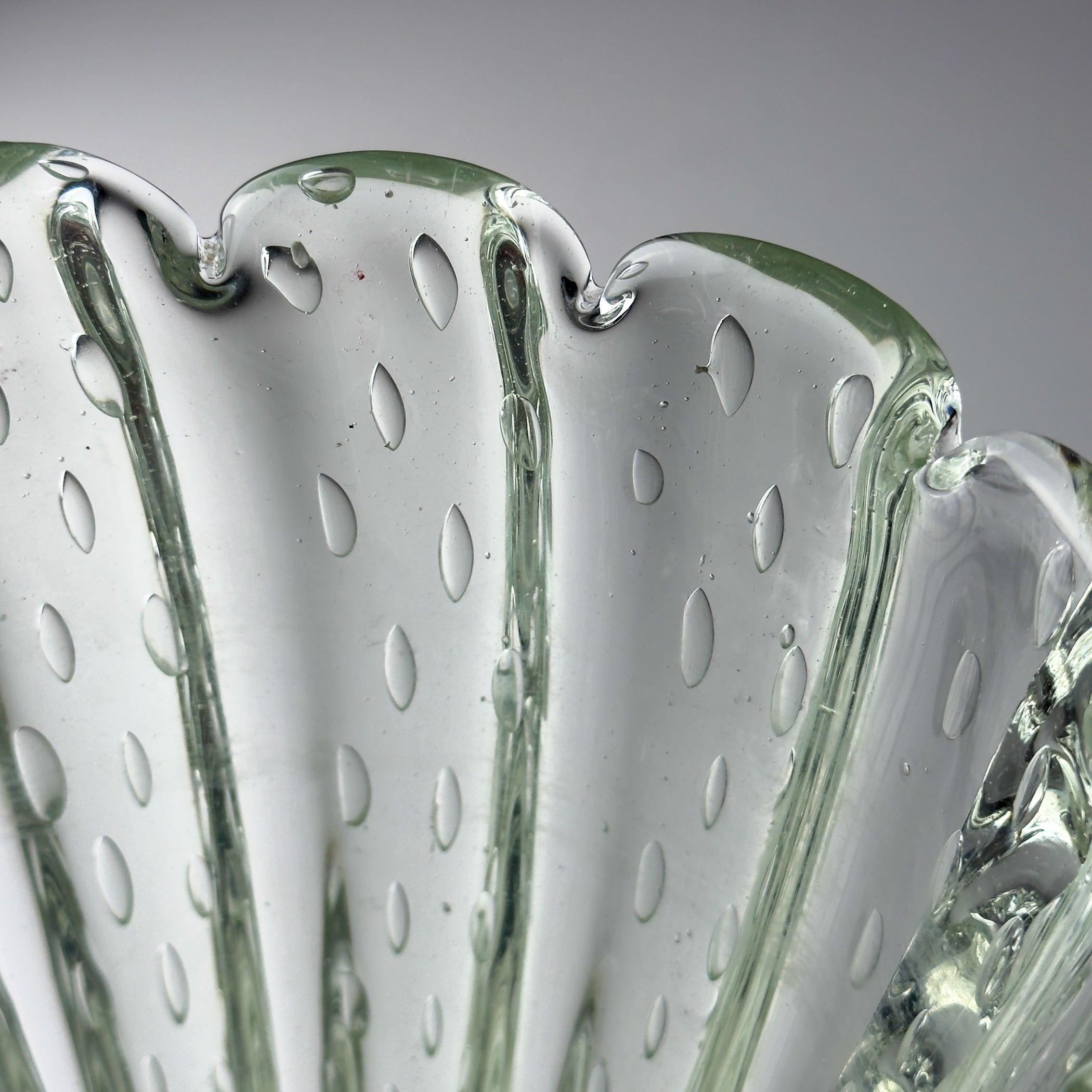 Vintage Murano glass Vase by Barovier & Toso, Italy 1930-40s