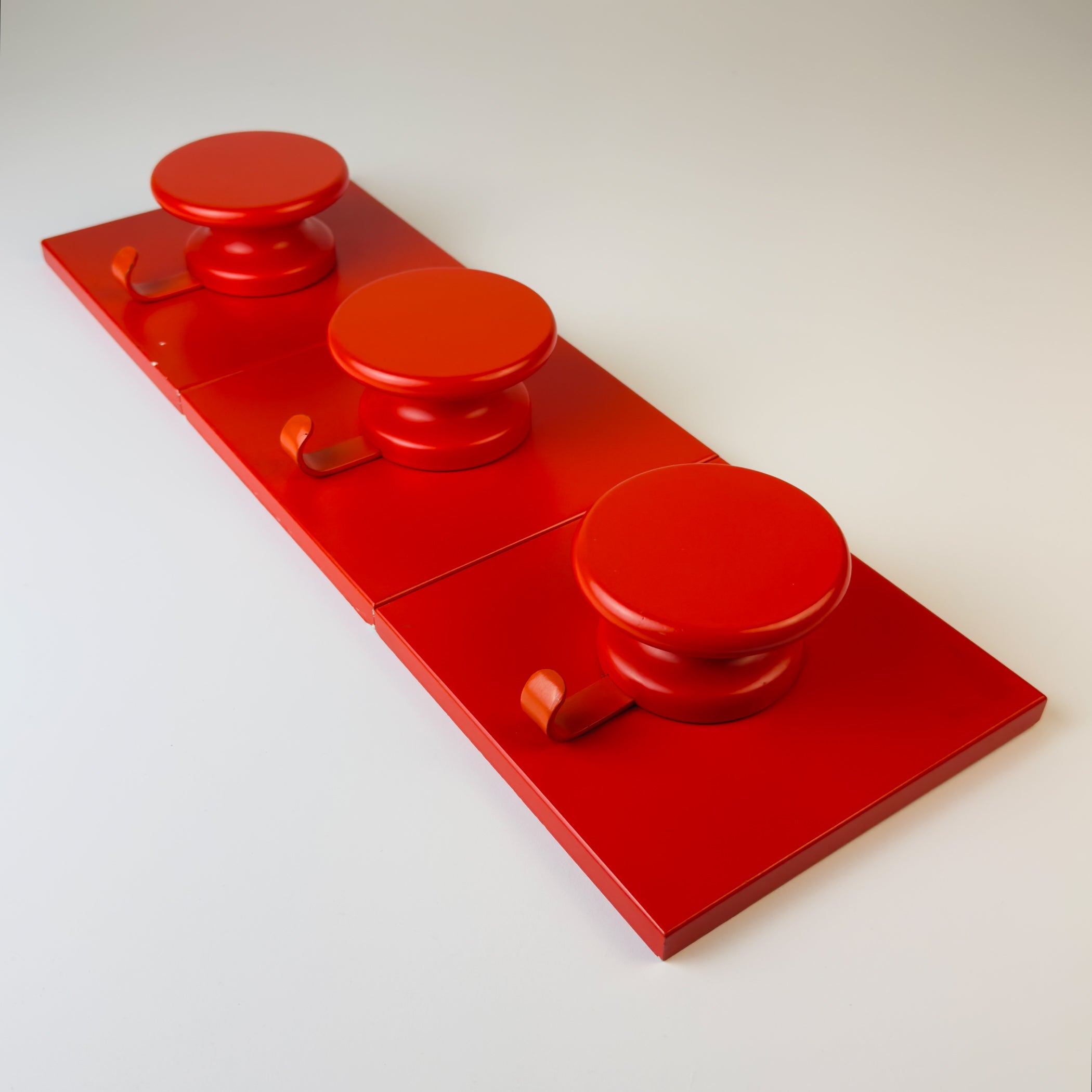 Mid-century wall hangers Space Age, Italy, 1980s, Set of 3