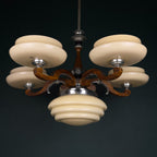 Art Deco Large Chandelier, Italy 1950s