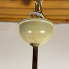 Antique chandelier, in style of Pietro Chiesa For Fontana Arte, Italy, 1930s