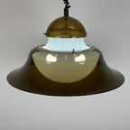 Vintage pendant lamp by Sijaj Hrastnik, style KD14 Sergio Asti for Kartell, Yugoslavia 1960s