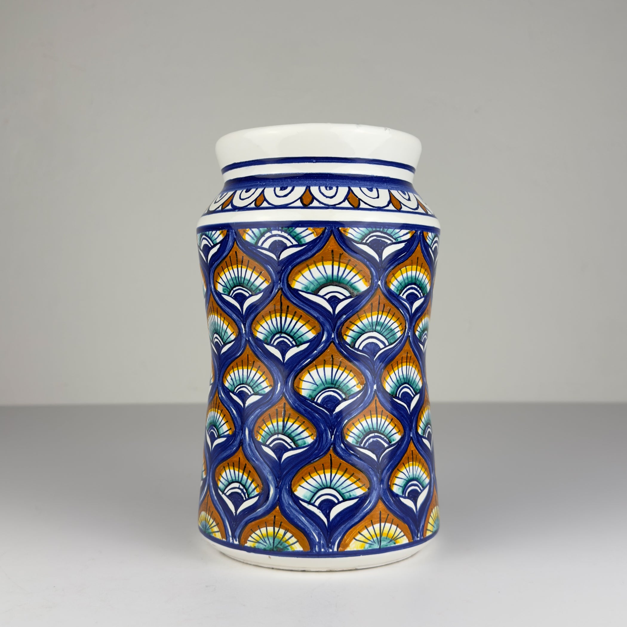 Vintage ceramic vase, Italy 1971