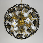 Mid-century Sputnik chandelier by Fontana Arte, Italy 1970s
