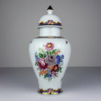 Vintage porcelain ginger jar by Limoges, France, 1970s