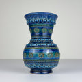 Vintage ceramic vase Rimini Blue, design Aldo Londi, Bitossi Italy 1970s