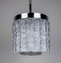 Vintage murano glass chandelier Tronchi by Toni Zuccheri for Venini, Italy 1960s