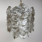 Vintage Murano chandelier by Mazzega, Italy 1970s