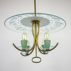 Vintage chandelier by Pietro Chiesa for Fontana Arte, Italy 1930s