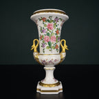 Vintage porcelain vase in the style of "Old Paris", China, Mid-20th Century