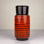 Vintage ceramic vase Rio, Ursula Fesca Design for Waechtersbach, West Germany, 1970s