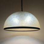 Large vintage pendant lamp by Idea Studio Techno Design for Luci Milano, Italy 1970s