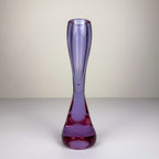 Vintage pink murano vase, Italy, 1970s