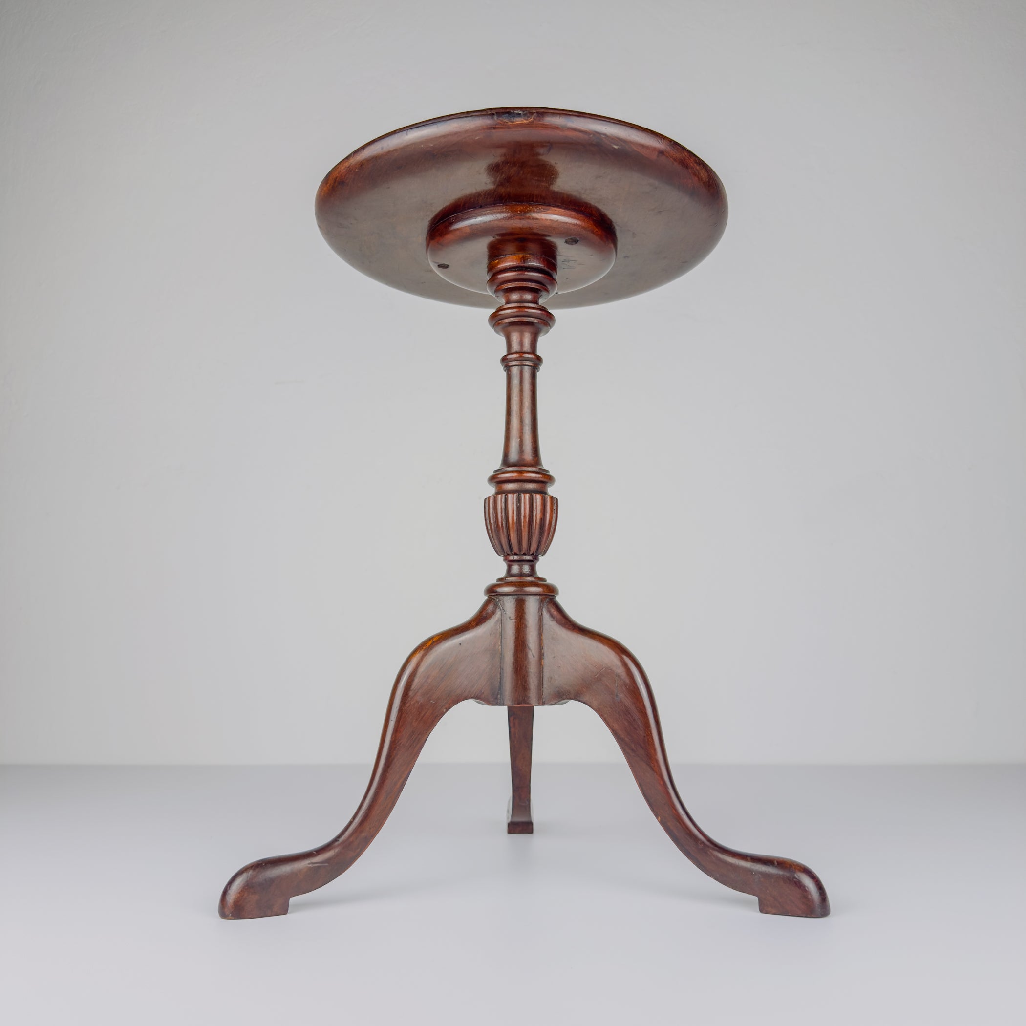 Antique Mahogany Wine Table, England 1900s