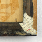 Antique painting Portrait "Man in a suit", plywood, oil, unknown artist, Italy, late 19th century.