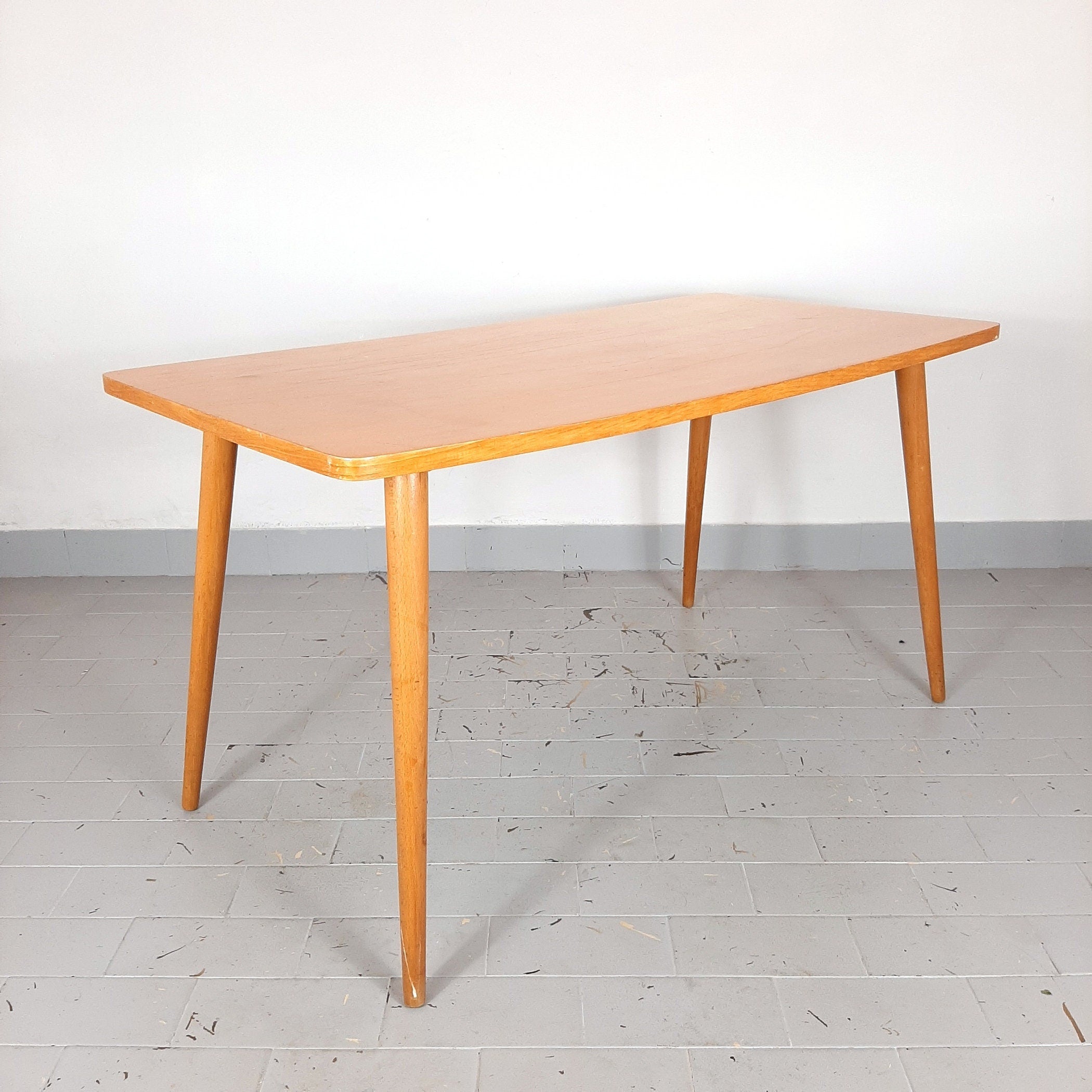 Mid-century coffe table Yugoslavia 1967 Vintage Modern Retro