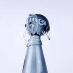 Vintage Murano Glass Dog Sculpture: Vetro Artistico Veneziano, 1960s