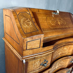 Vintage dresser commode secretaire bureau Italy 1960s furniture antique style chest of drawers
