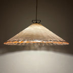 Vintage murano pendant lamp by "La Murrina" Italy 1970s