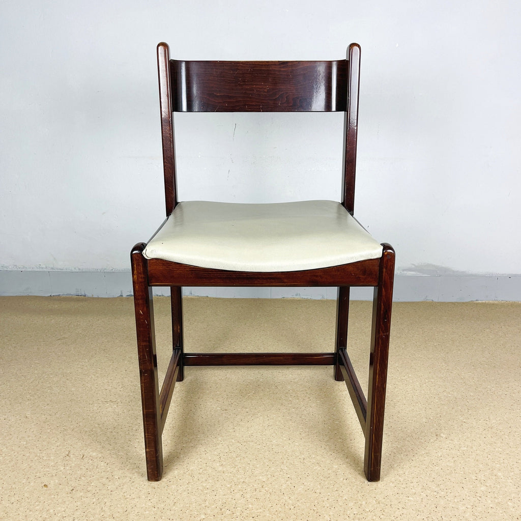 Mid-century dining desk chair Italy 1960s Vintage office chair