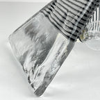 Vintage Murano Glass Wall Sconce: Italian MCM Lighting, 1970s