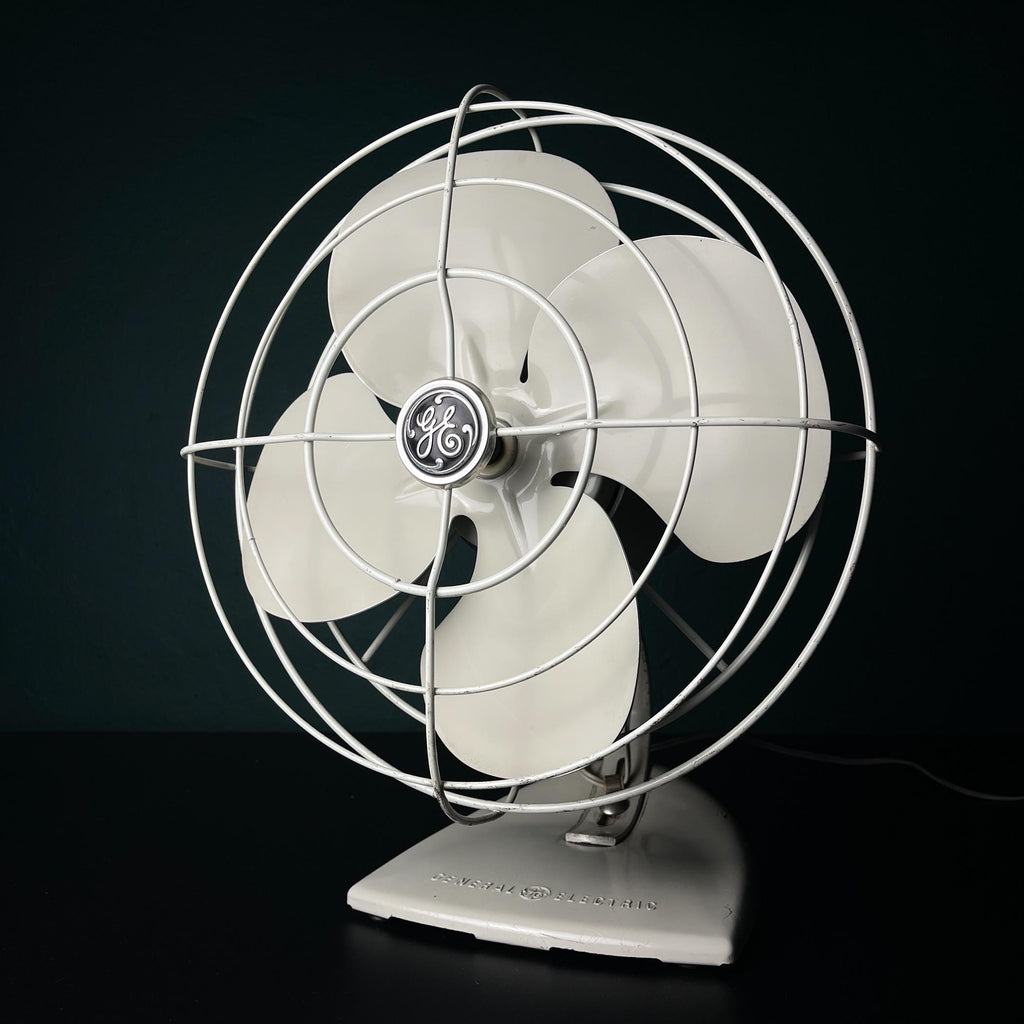 Vintage Fan by General Electric, USA 1950s, Mid-century Modern