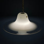 Cinea pendant lamp by Giusto Toso for Leucos Italy 1970s Mid-century italian modern lighting