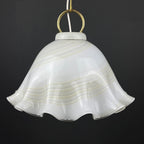 Vintage Murano Glass Fazzoletto Pendant Lamp - Mid-Century Italian Lighting