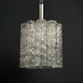 Mid-century murano glass chandelier Tronchi by Toni Zuccheri for Venini Italy 1960s