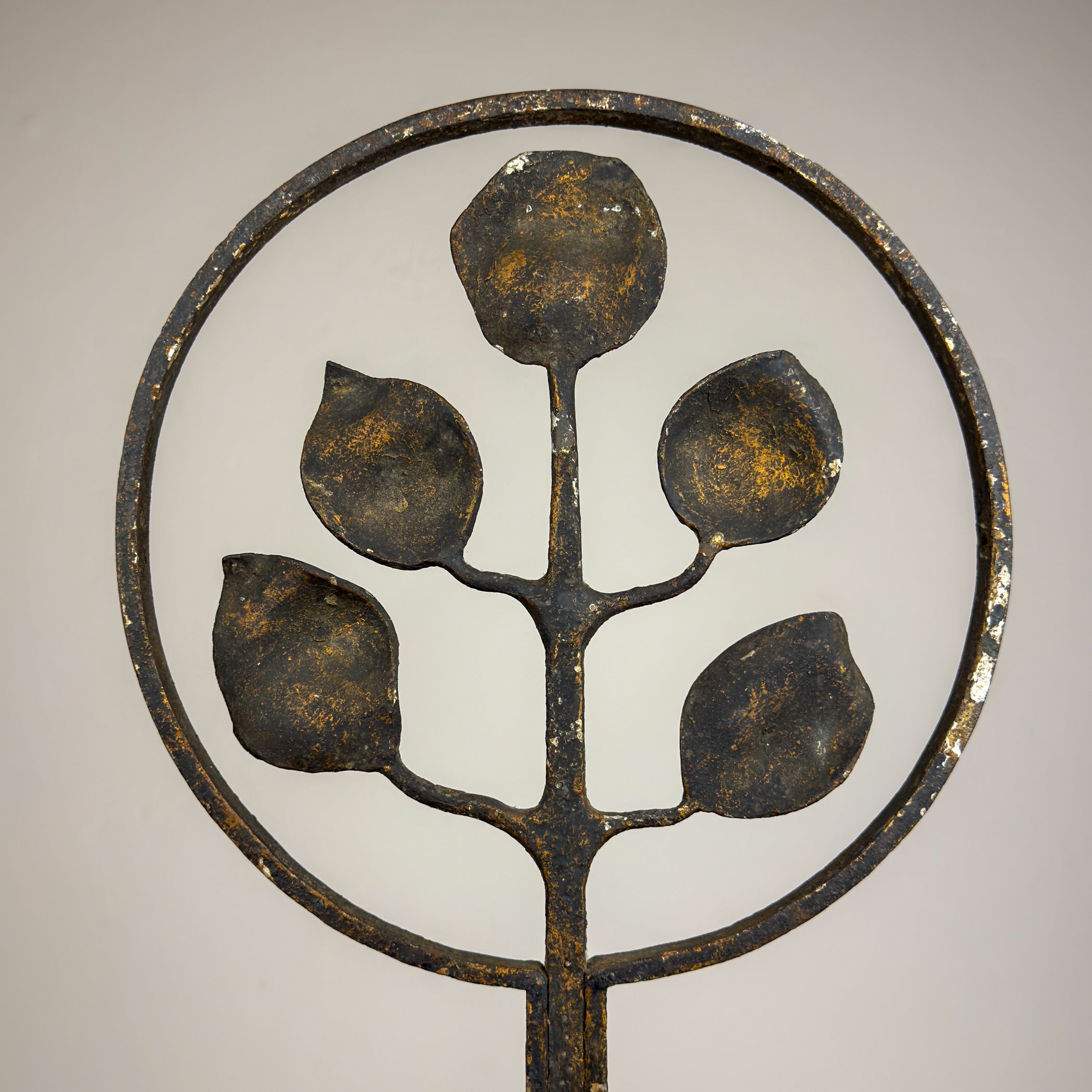 Vintage metal Brutalist wall decor by Salvino Marsura, Italy 1960s