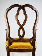 Vintage dining chair with arms, Italy 1950s