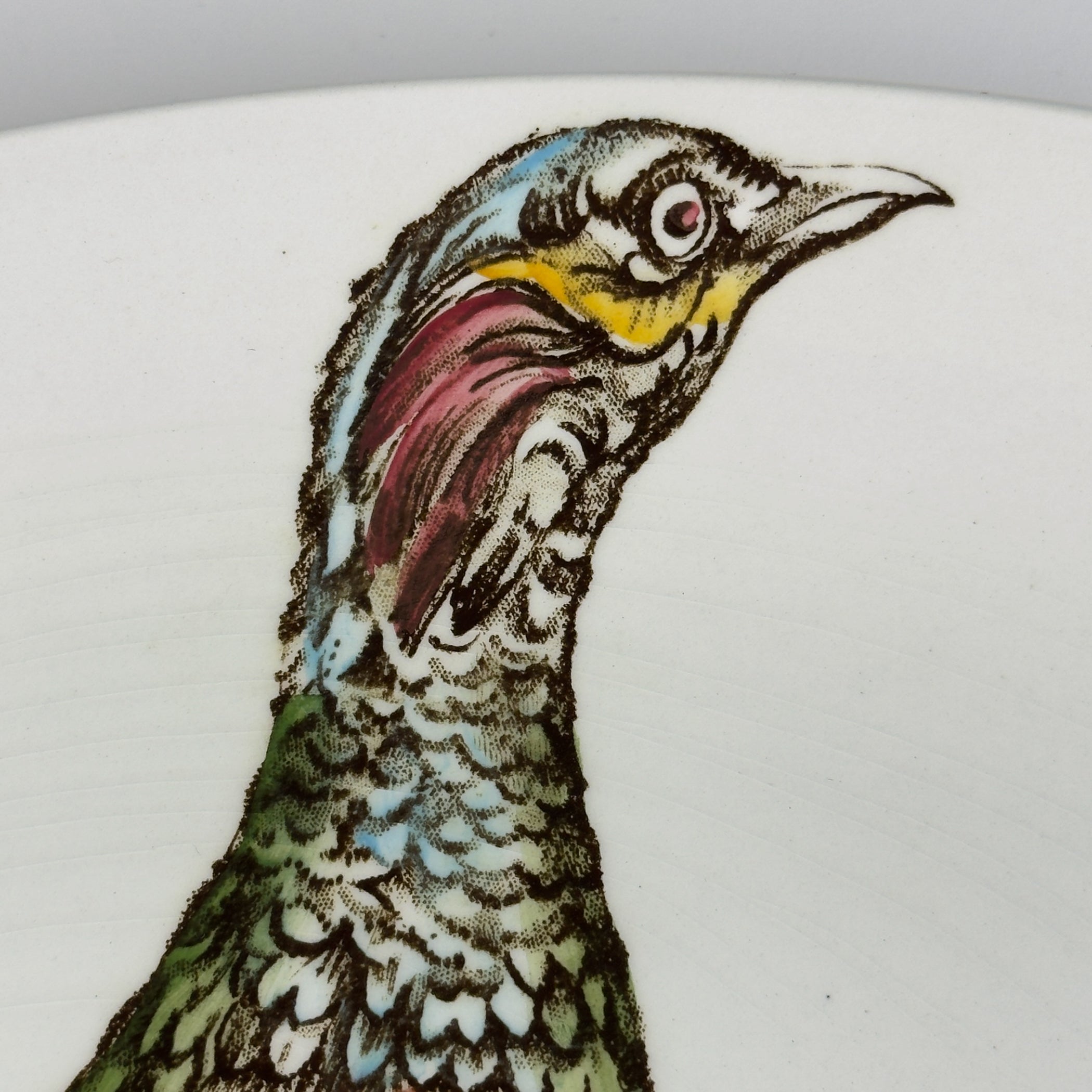 Vintage Johnson Brothers Game Birds Dinner Plates, Set of 7, England 1953-1976s