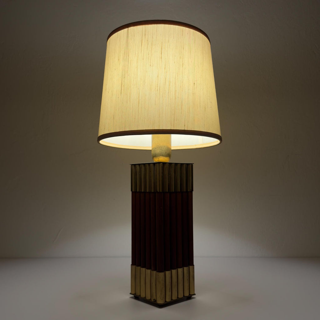 Vintage table lamp by AV Vikić, Yugoslavia 1980s