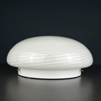 Classic swirl murano glass ceiling or wall lamp Italy 1970s Retro home decor