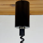 Large vintage pendant lamp by Idea Studio Techno Design for Luci Milano, Italy 1970s