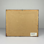 Luigi Targa, Venetian lagoon in the heavenly glare, Padua, Italy 1970s, Oil on Canvas, Framed