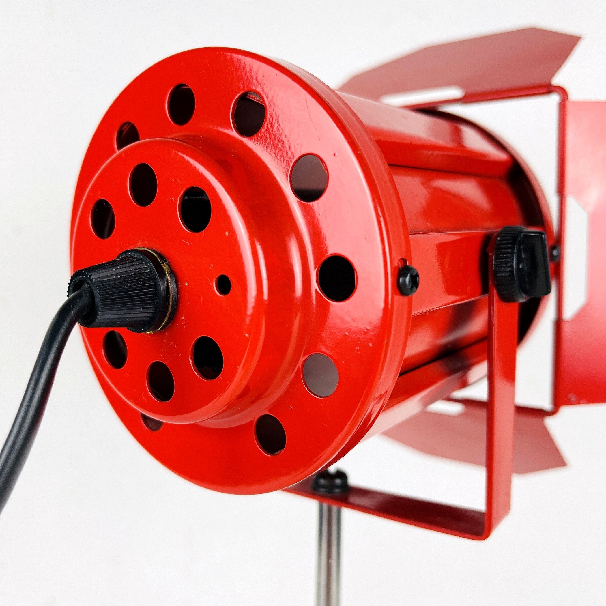 Retro adjustable spotlight table lamp Italy 1980s Mid-century lighting