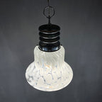 Carlo Nason Murano Glass Pendant Lamp: Mid-Century Modern Mazzega Lighting