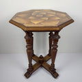 Vintage wooden side table, Italy 1950s