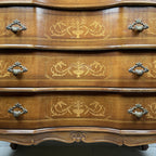 Vintage dresser commode secretaire bureau Italy 1960s furniture antique style chest of drawers