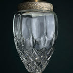 Vintage silver plated decanter Distillerie Buton Bologna, Italy, 1950s