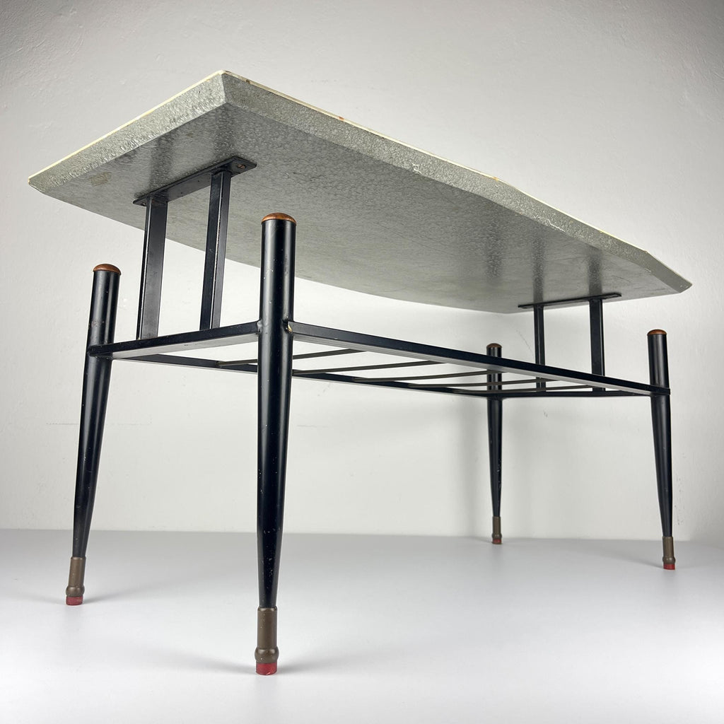Vintage coffee table Italy 1950s Art deco Mid-century Italian Modern