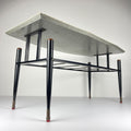 Vintage coffee table Italy 1950s Art deco Mid-century Italian Modern