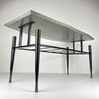 Vintage coffee table Italy 1950s Art deco Mid-century Italian Modern