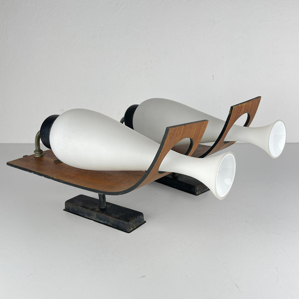 Stilnovo Wall Lamps: Mid-Century Modern Italian Sconces, 1950s, Set of 2