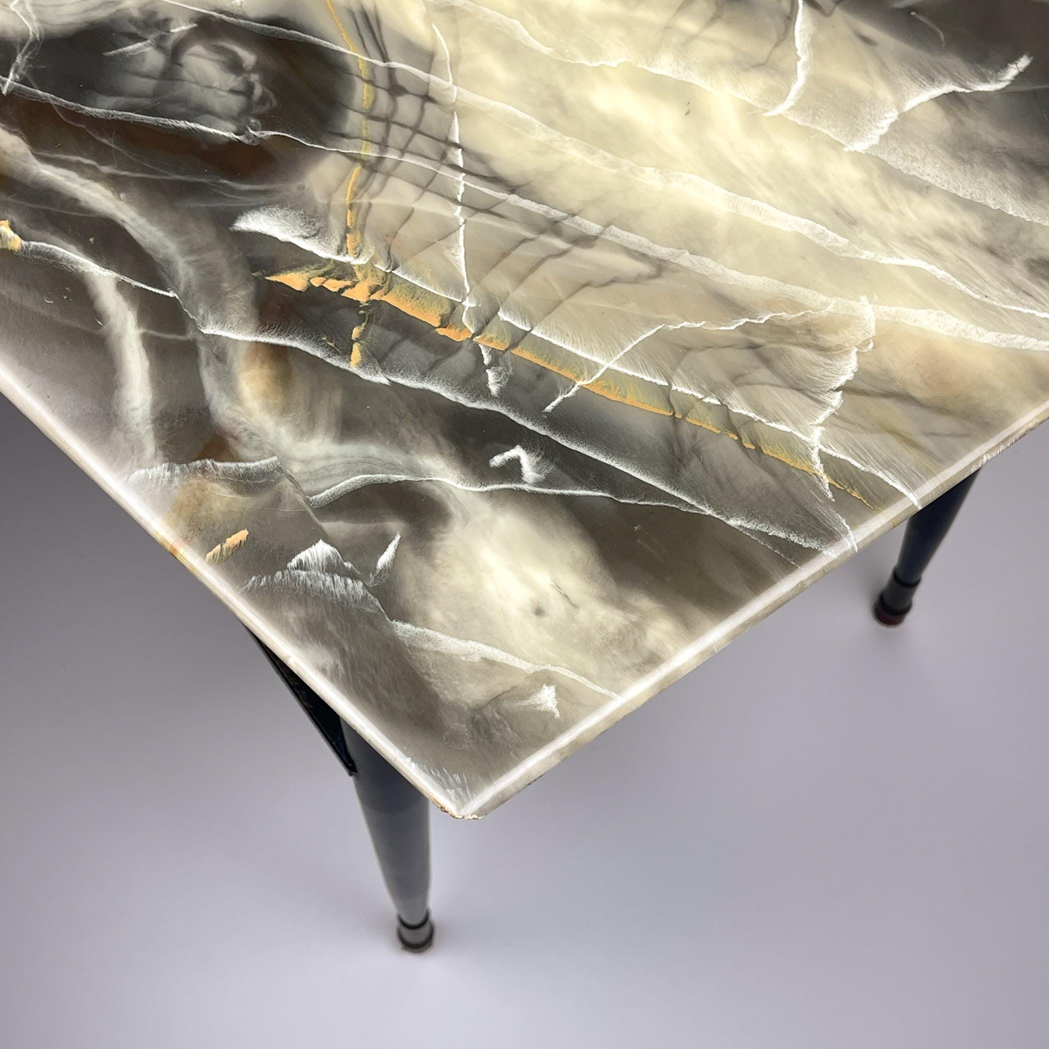 Vintage coffee table Italy 1950s Art deco Mid-century Italian Modern