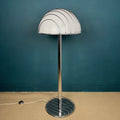 Vintage Chrome Floor Lamp by Adalberto Dal Lago for Esperia, 1960s Italian Lighting