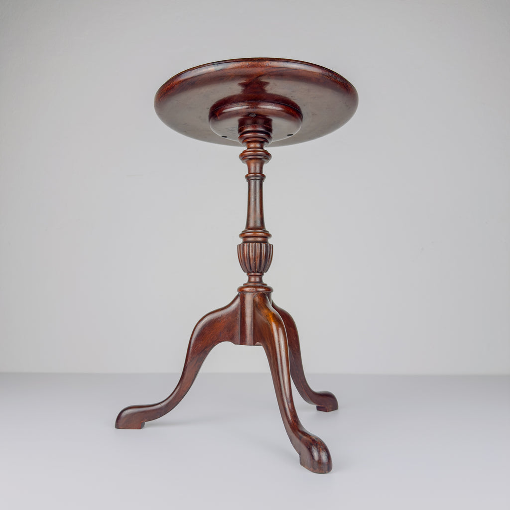 Antique Mahogany Wine Table, England 1900s