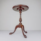 Antique Mahogany Wine Table, England 1900s